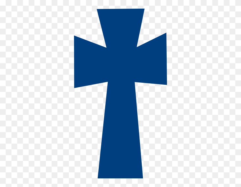 324x591 Dark Blue Clipart Cross - Easter Clipart Christian