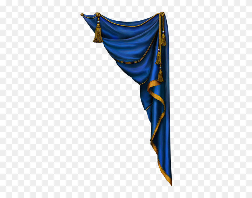 325x600 Dark Blue Curtain Png Images - PNG Images