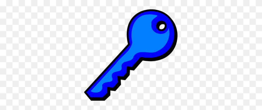 299x294 Dark Blue Key Clip Art - Dark Clipart