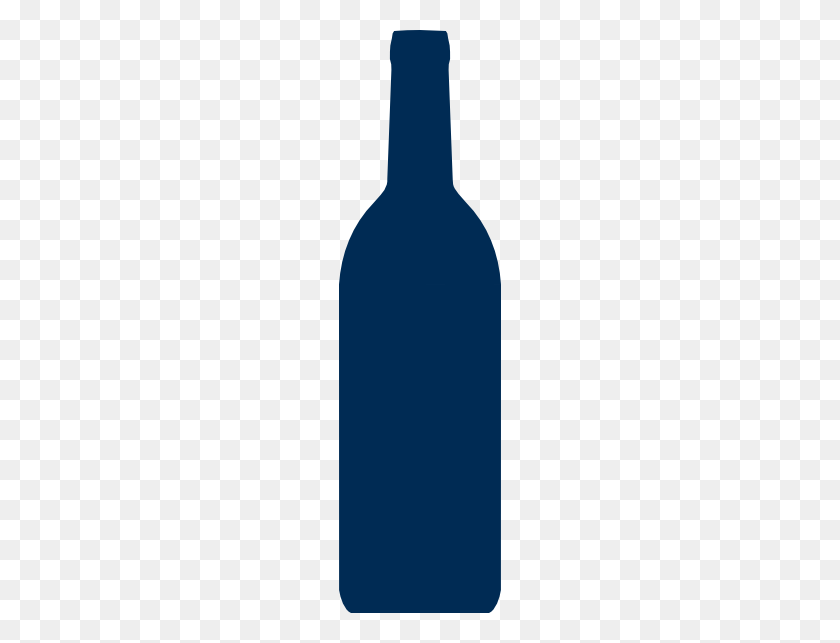 162x583 Dark Blue Wine Bottle Png, Clip Art For Web - Wine Bottle Image Clipart