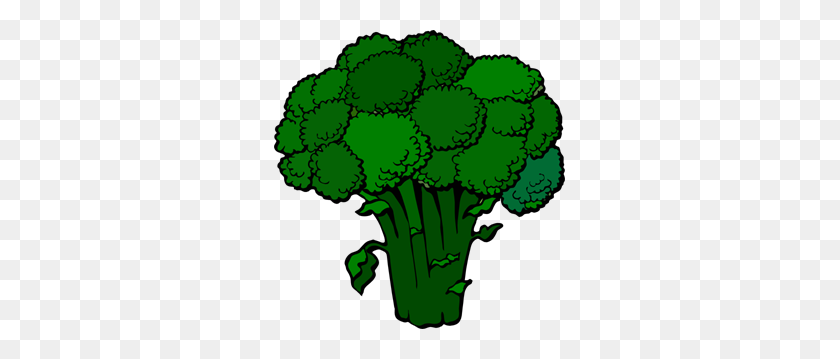 291x299 Dark Broccoli Png Clip Arts For Web - Broccoli PNG
