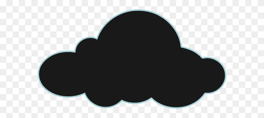 600x316 Dark Clipart Cloudy - Sunny Weather Clipart
