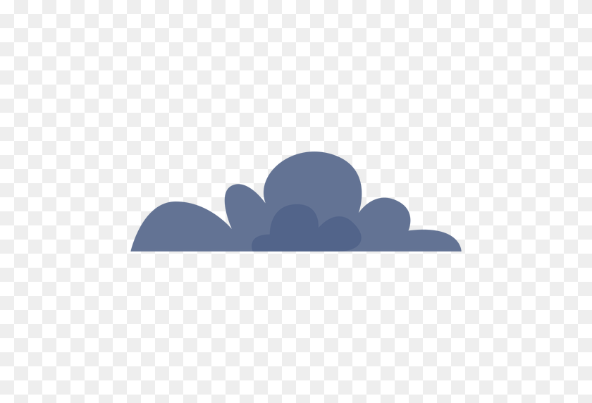 512x512 Icono De Clima De Nube Oscura - Clima Png