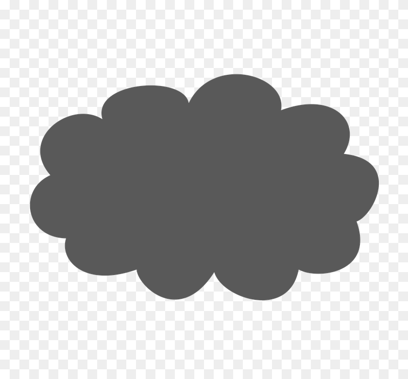 720x720 Dark Clouds Clipart Interior - Dark Clouds Clipart
