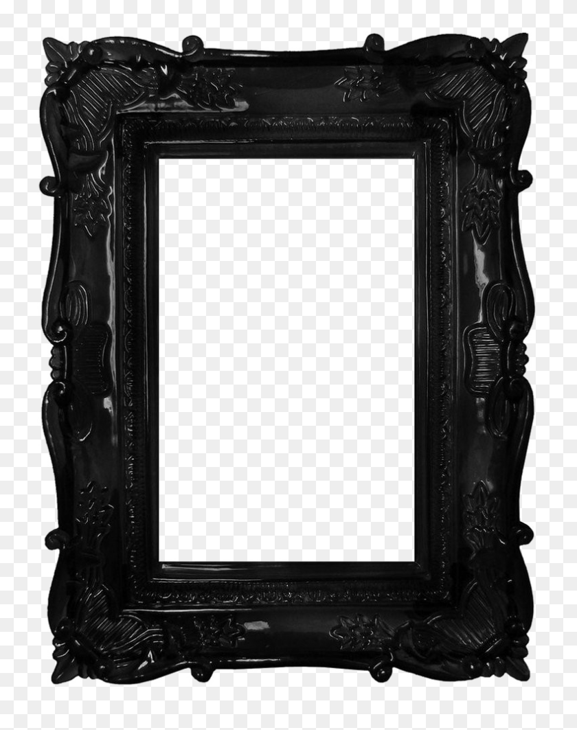 788x1014 Dark Frame Png Images Transparent Free Download - Gothic Frame PNG