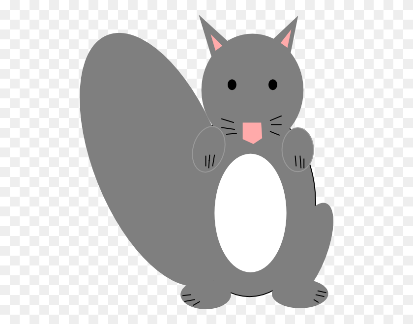 516x599 Dark Gray Squirrel Png Clip Arts For Web - Squirrel Clipart PNG