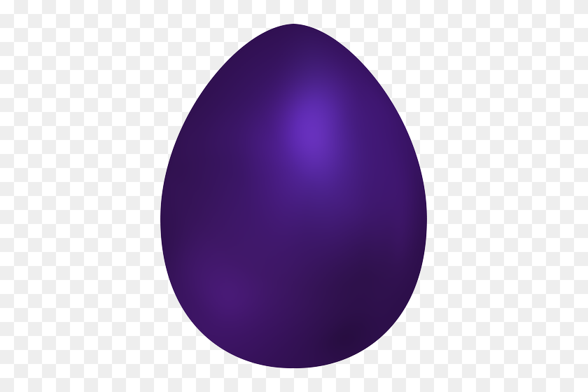 387x500 Dark Purple Easter Egg Png Clip Art Easter Good Friday Lent - Blue Raspberry Clipart