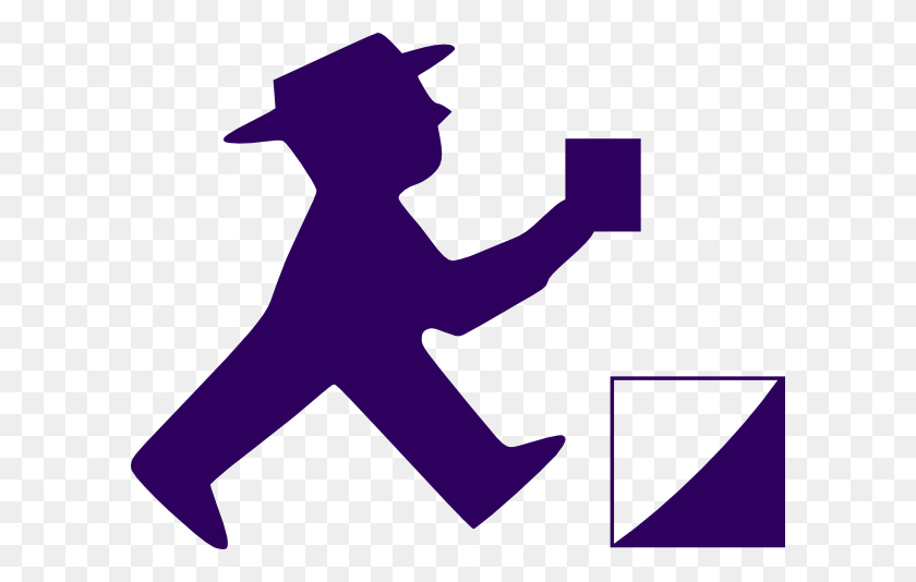 600x474 Темно-Фиолетовый Человек Png Клипарт Для Интернета - Темный Png
