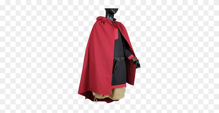 373x373 Dark Red Cloak The Perfect Cape For All Seasons - Red Cape PNG