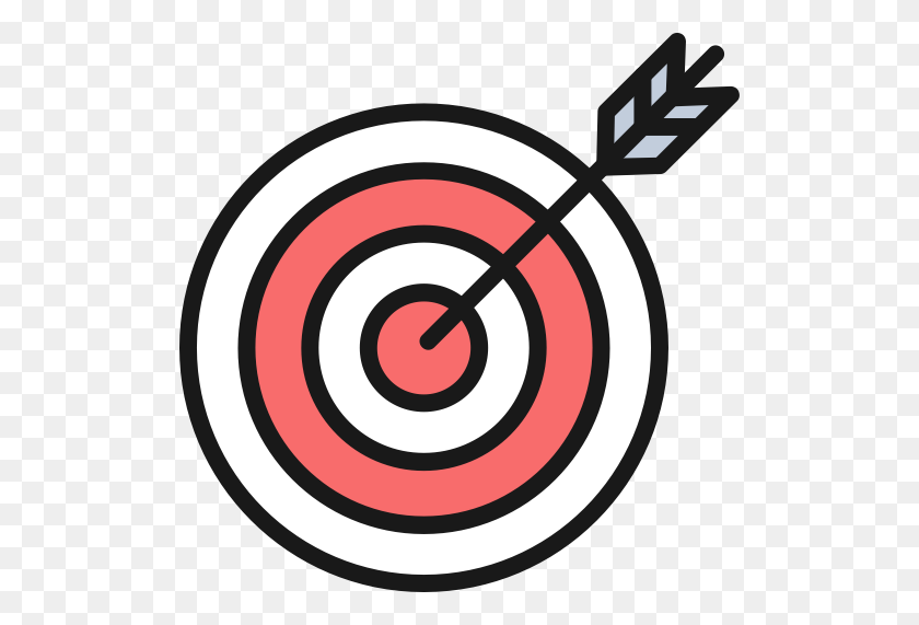 512x511 Dart Target Office Goal Plan Achieve Target Icon - Target PNG Logo