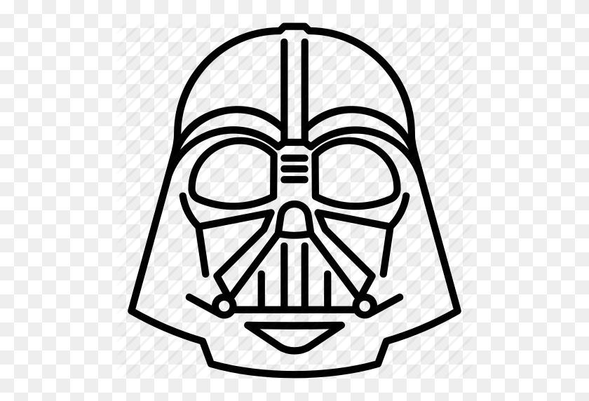 512x512 Dart Vader, Evil, Force, Helmet, Movie, Sith, Star Wars Icon - Darth Vader Clipart