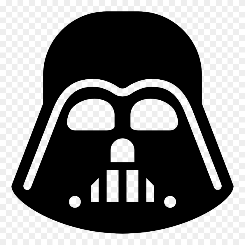 1024x1024 Darth Vader Icon Free Star Wars Iconset Sensible World - Millennium Falcon PNG
