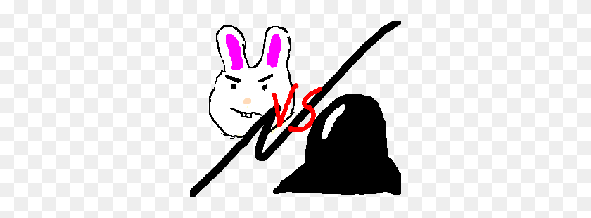 300x250 Darth Vader Versus The Energizer Bunny - Energizer Bunny Clip Art