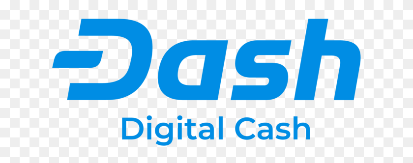 640x272 Dash Digital Cash Logotipo Rgb Para Pantallas - Dash Png