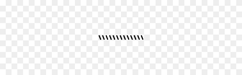 200x200 Dashed Line Icons Noun Project - Dotted Line PNG