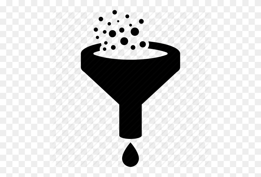 512x512 Data Filter, Drop, Filter, Funnel, Water Icon - Filter Clipart