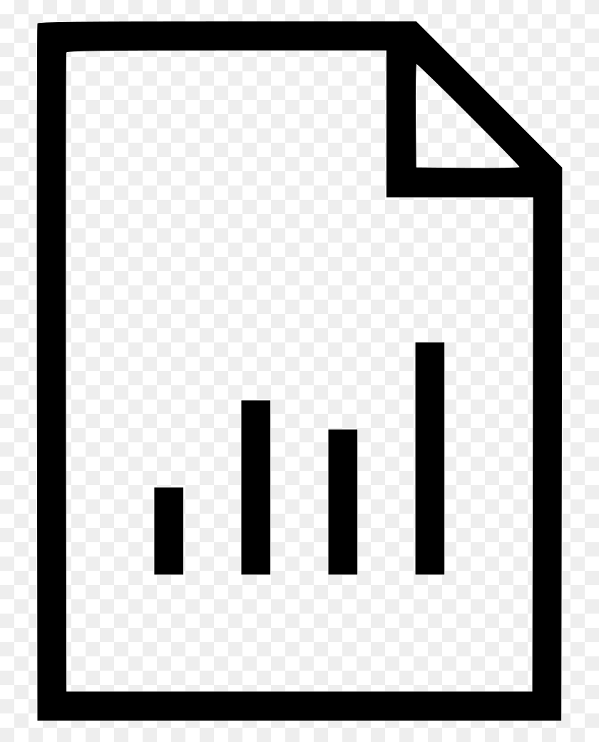 738x980 Data Report Chart Analystic Bar Png Icon Free Download - Black Bar PNG