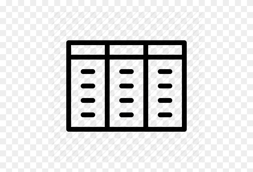 512x512 База Данных, Datatable, Excel, Лист, Sql, Значок Таблицы - Значок Excel Png