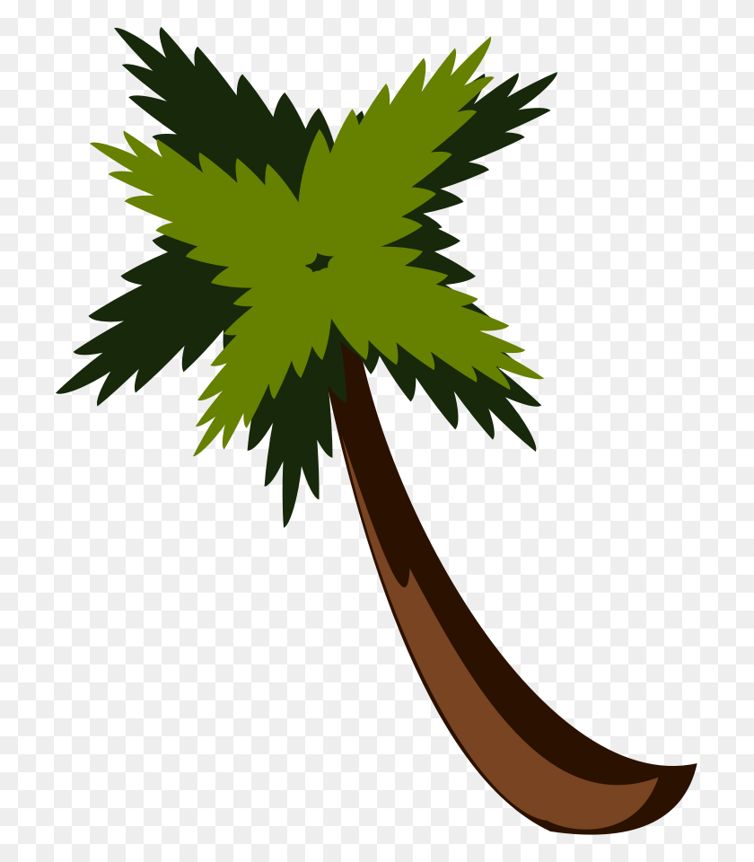 715x900 Финиковая Пальма Клипарт Пальмовые Листья - Тропические Листья Png