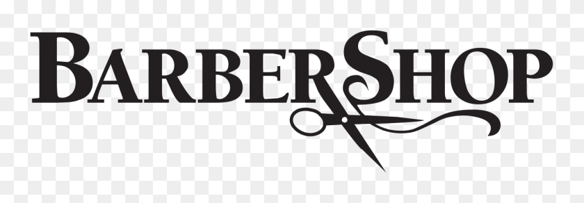 1280x382 Dateibarbershop Logo Wikipedia - Barber Shop Logo PNG