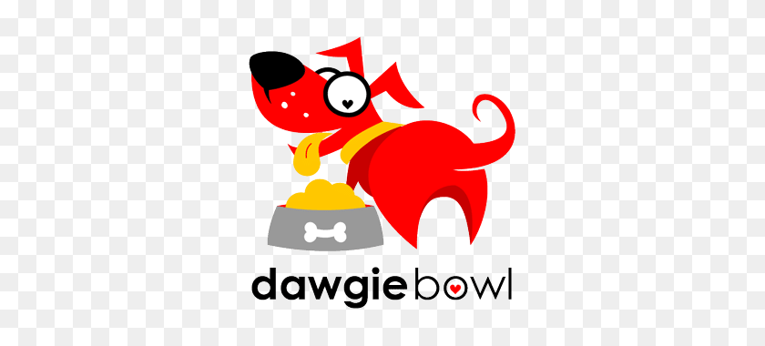320x320 Dawgiebowl La Mejor Comida Para Su Perro Gato - Tazón De Comida Para Perro Clipart