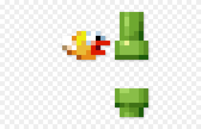 480x480 Día - Flappy Bird Png