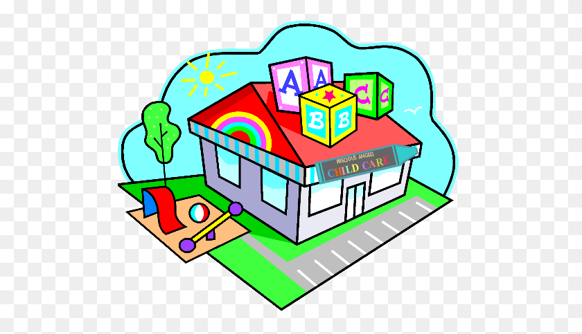 500x423 Day Care Center Clipart - Centers Clipart