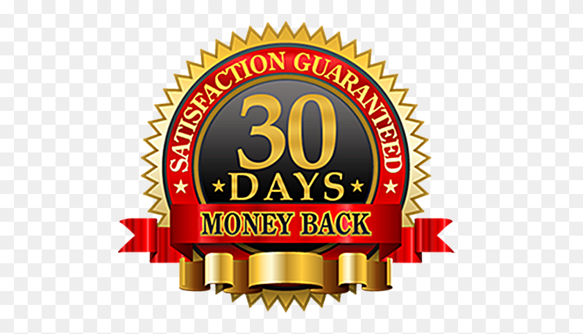 500x422 Day Guarantee Png Transparent Images - Satisfaction Guaranteed PNG