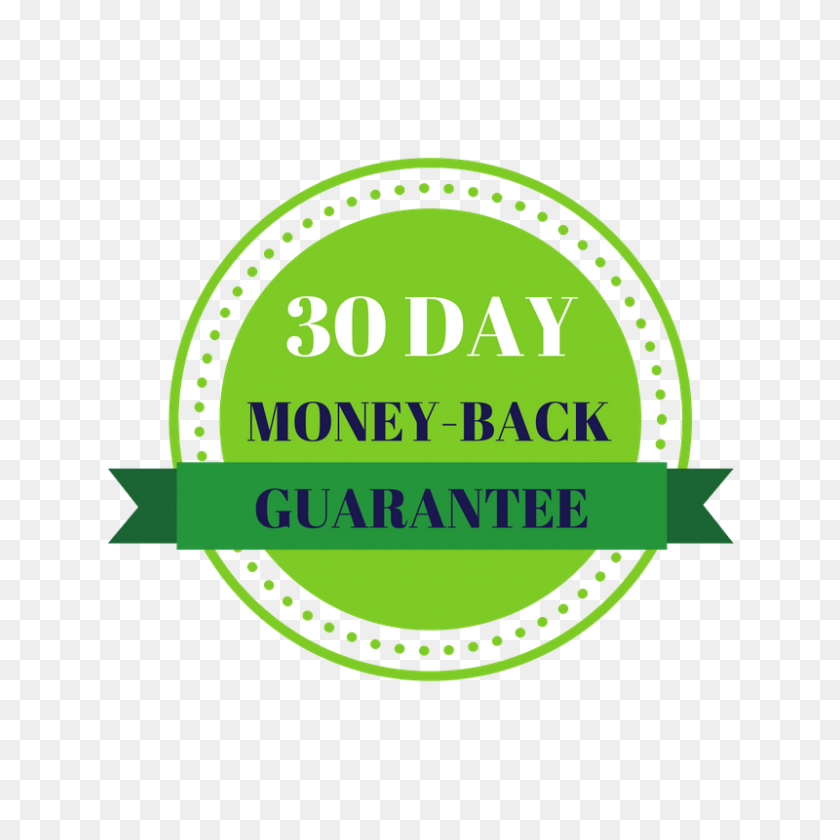 800x800 Day Money Back Guarantee Badge Transparent Bg - Money Back Guarantee PNG