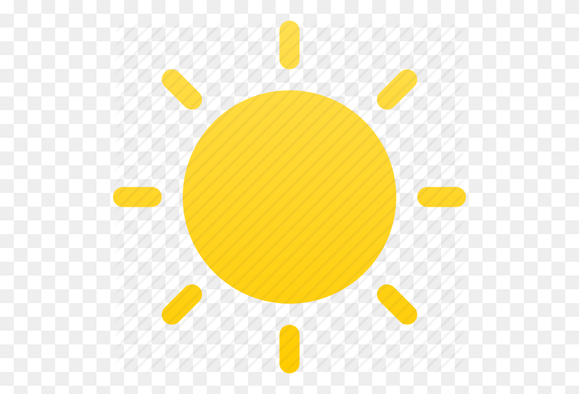 512x512 Day, Mostly, Sun, Sunny, Sunshine, Weather Icon - Sunshine PNG