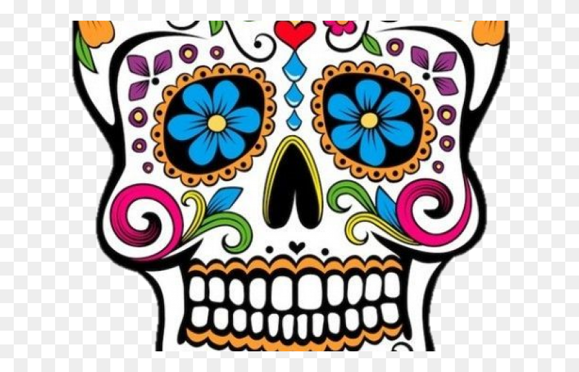 640x480 Day Of The Dead Clipart Flower - Dead Flower Clipart