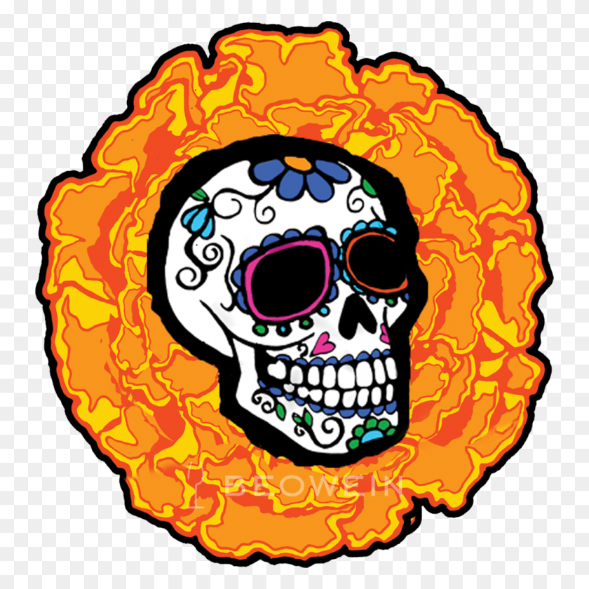 1080x1080 Day Of The Dead Ipa L - Day Of The Dead PNG