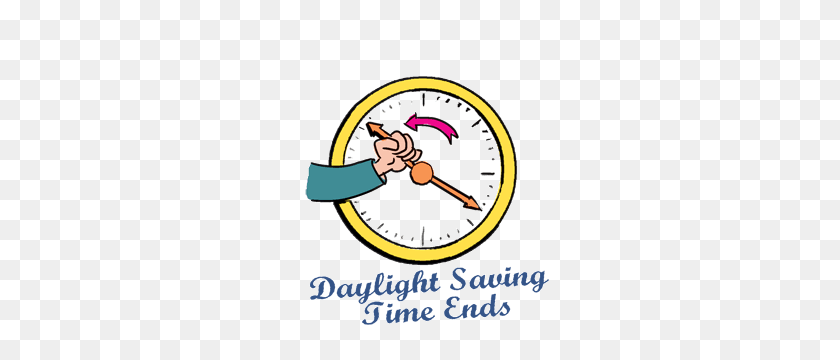 280x300 Daylight Saving Time Ends - Locksmith Clipart