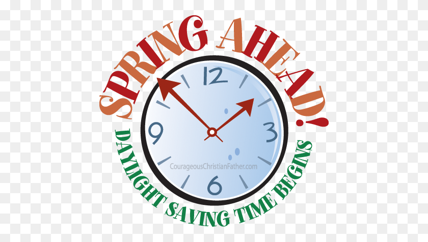 450x416 Daylight Savings Latest News, Images And Photos Crypticimages - Spring Ahead Clip Art