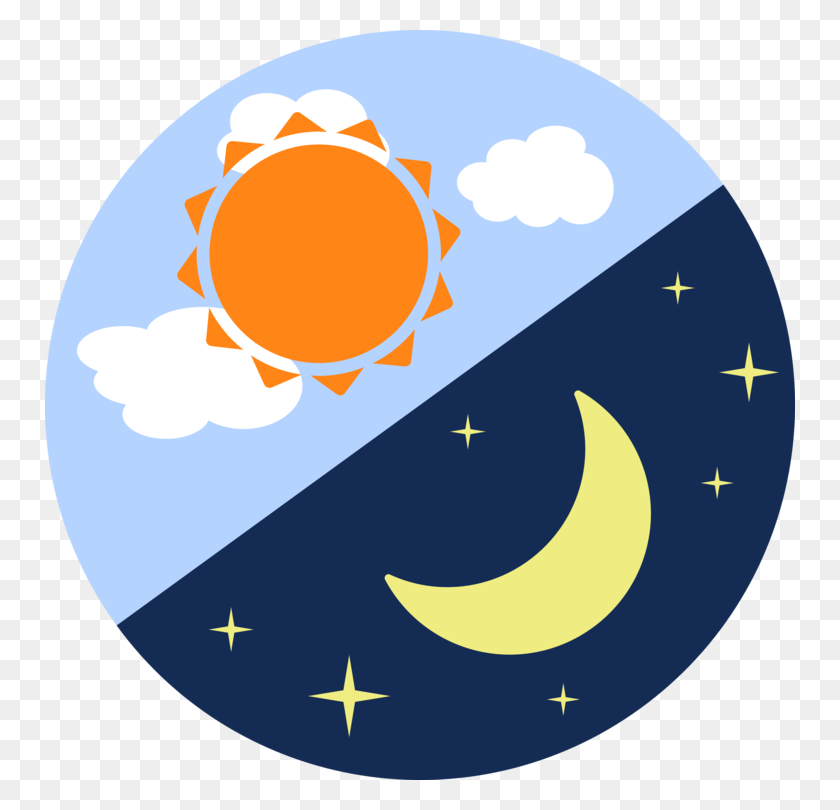 750x750 Daytime Taghimmel Computer Icons Night - Sun And Moon Clipart
