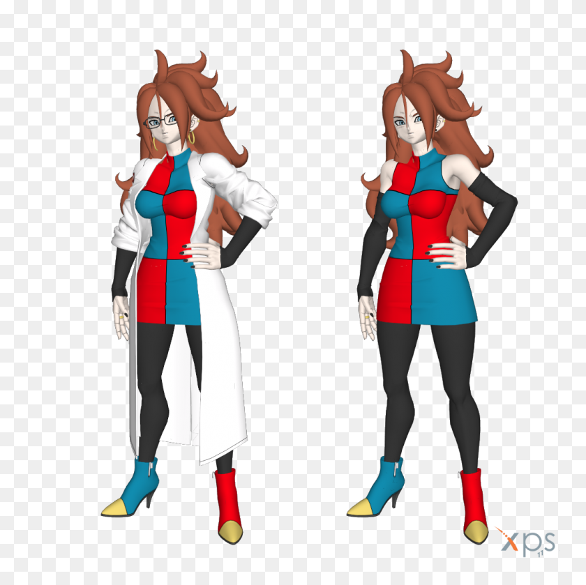 1050x1050 Dbfz - Android 21 Png