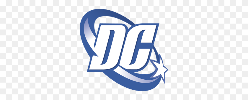 300x279 Dc Comics Logo Vector - Dc Comics Logo Png