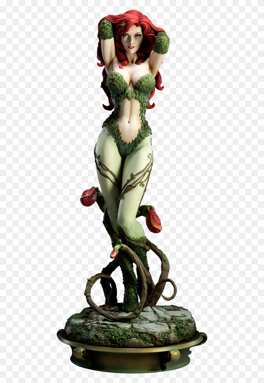 480x1157 Dc Comics Poison Ivy Premium Format Figure - Poison Ivy PNG
