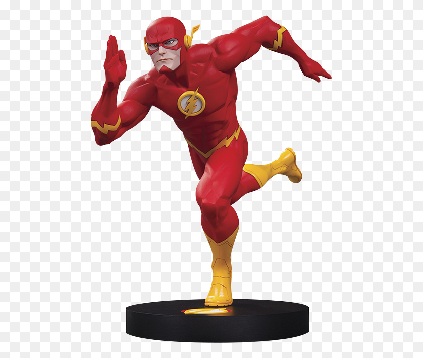 480x651 Dc Comics The Flash Statue - The Flash PNG