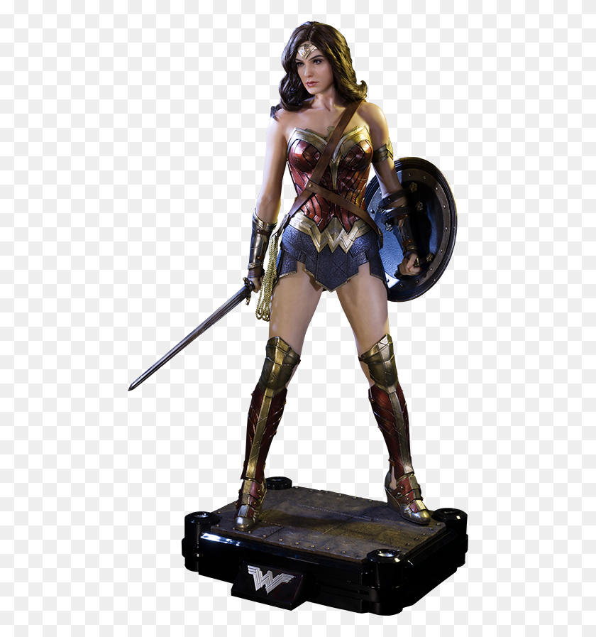 480x837 Dc Comics Wonder Woman Polystone Statue - Wonderwoman PNG