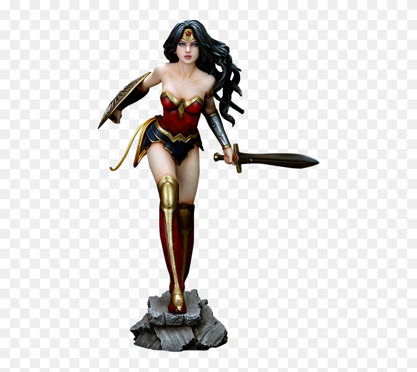 480x688 Figura De Pvc De La Mujer Maravilla De Dc Comics - La Mujer Maravilla Png
