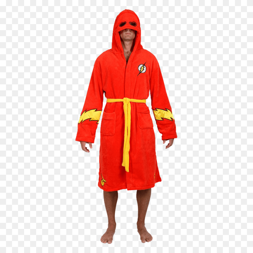 850x850 Dc Hooded The Flash Robe - Robe PNG