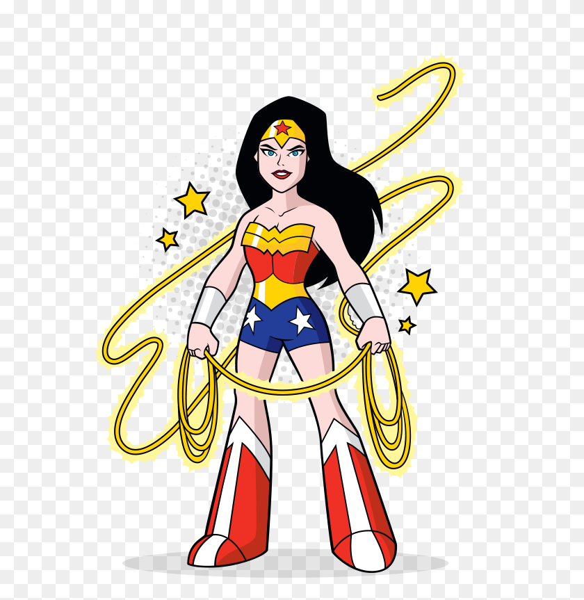 565x803 Dc Super Friends - Wonder Woman PNG