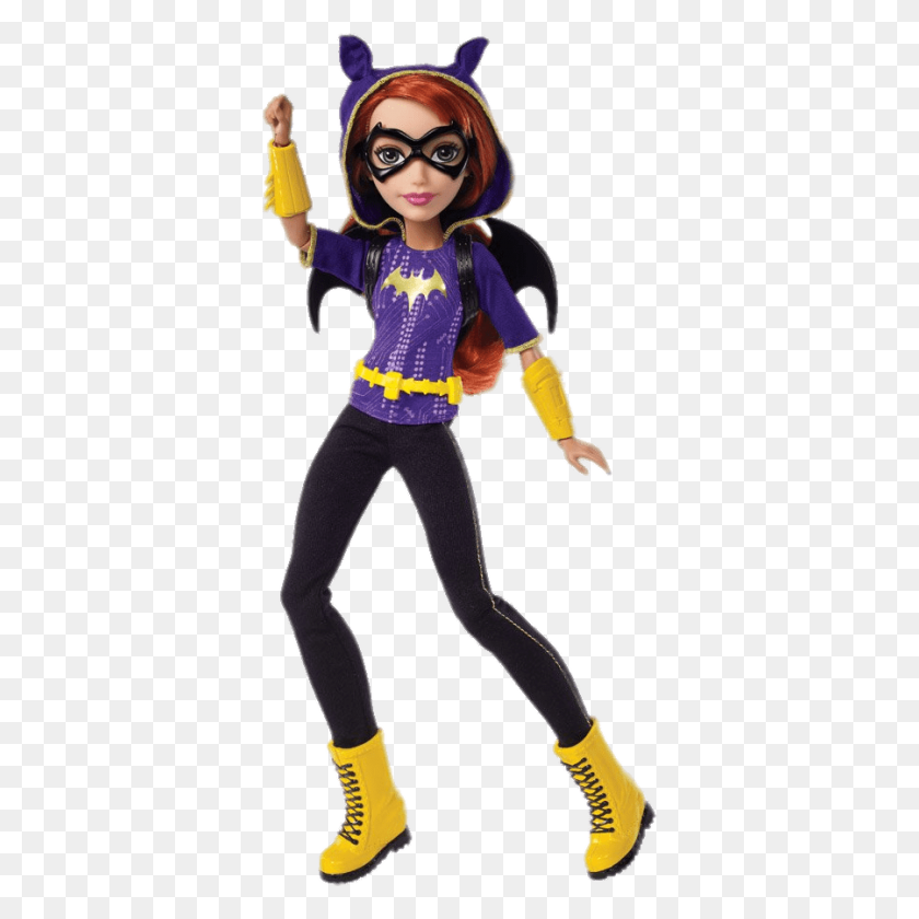 900x900 Dc Super Hero Girls Batgirl Action Figure Transparent Png - Batgirl PNG