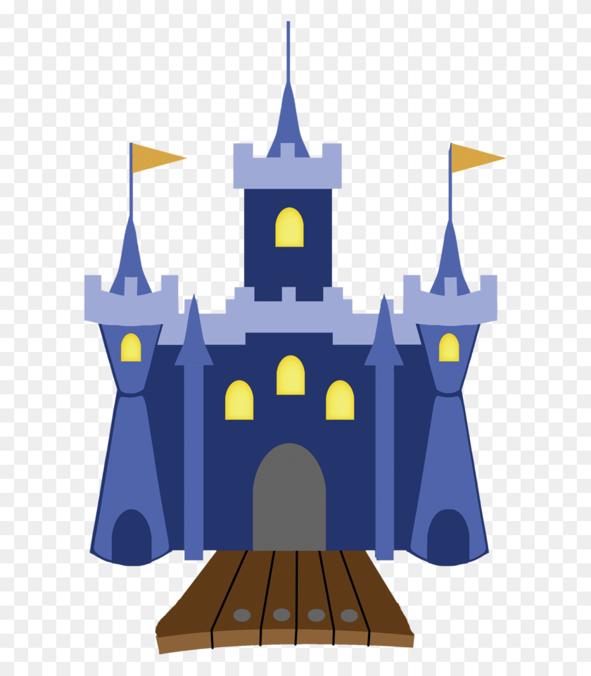 602x900 Ddprincesscastle - Medieval Castle Clipart