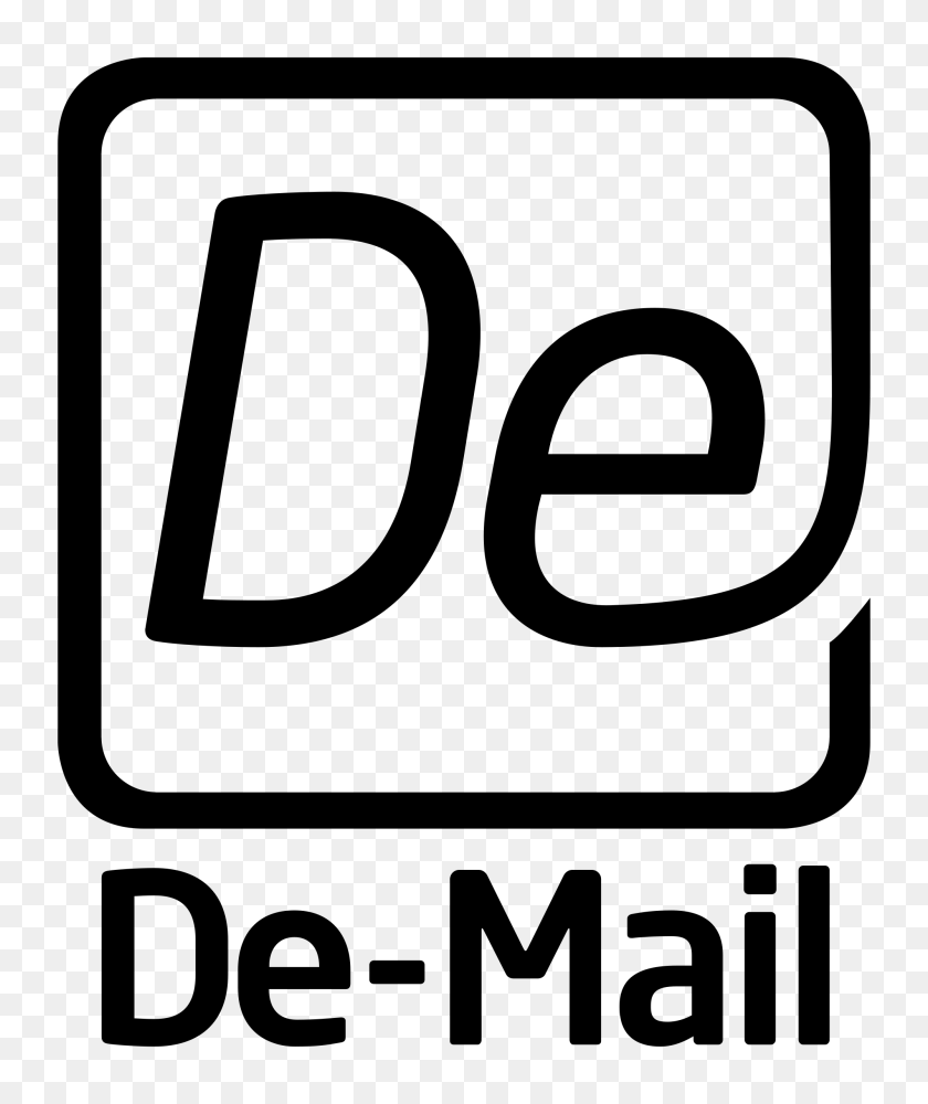 2000x2411 De Mail - Mail Logo PNG