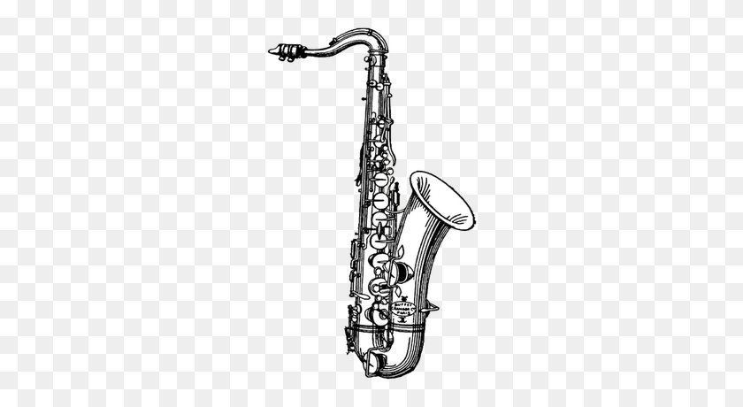 240x400 De Para La Saxophones - Кларнет Клипарт