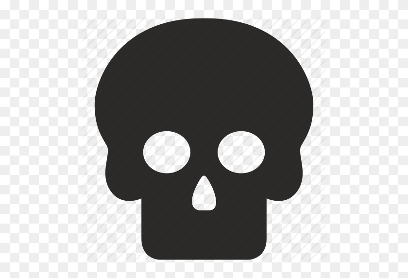 512x512 Dead, Death, Head, Skull Icon - Skull Icon PNG