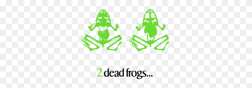 300x235 Dead Frogs Clip Art Free Vector - Dead Clipart