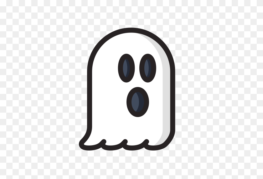 512x512 Muerto, Fantasma, Halloween, Horror, Monstruo, Fantasma, Icono Aterrador - Fantasma Png